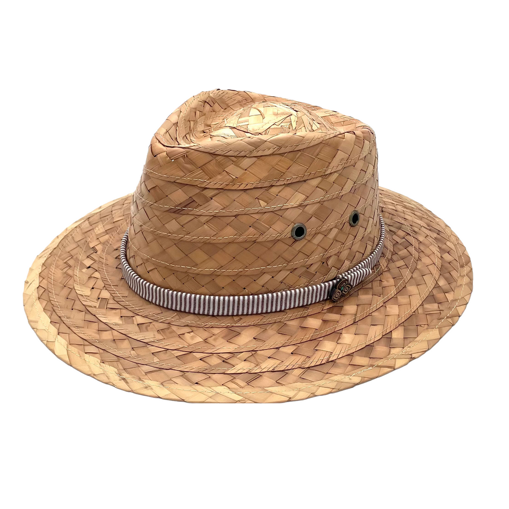 Sustainable Palm Straw Fedora Hat